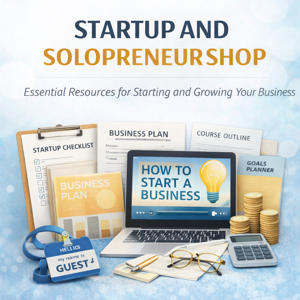 STARTUP AND SOLOPRENEUR SHOP