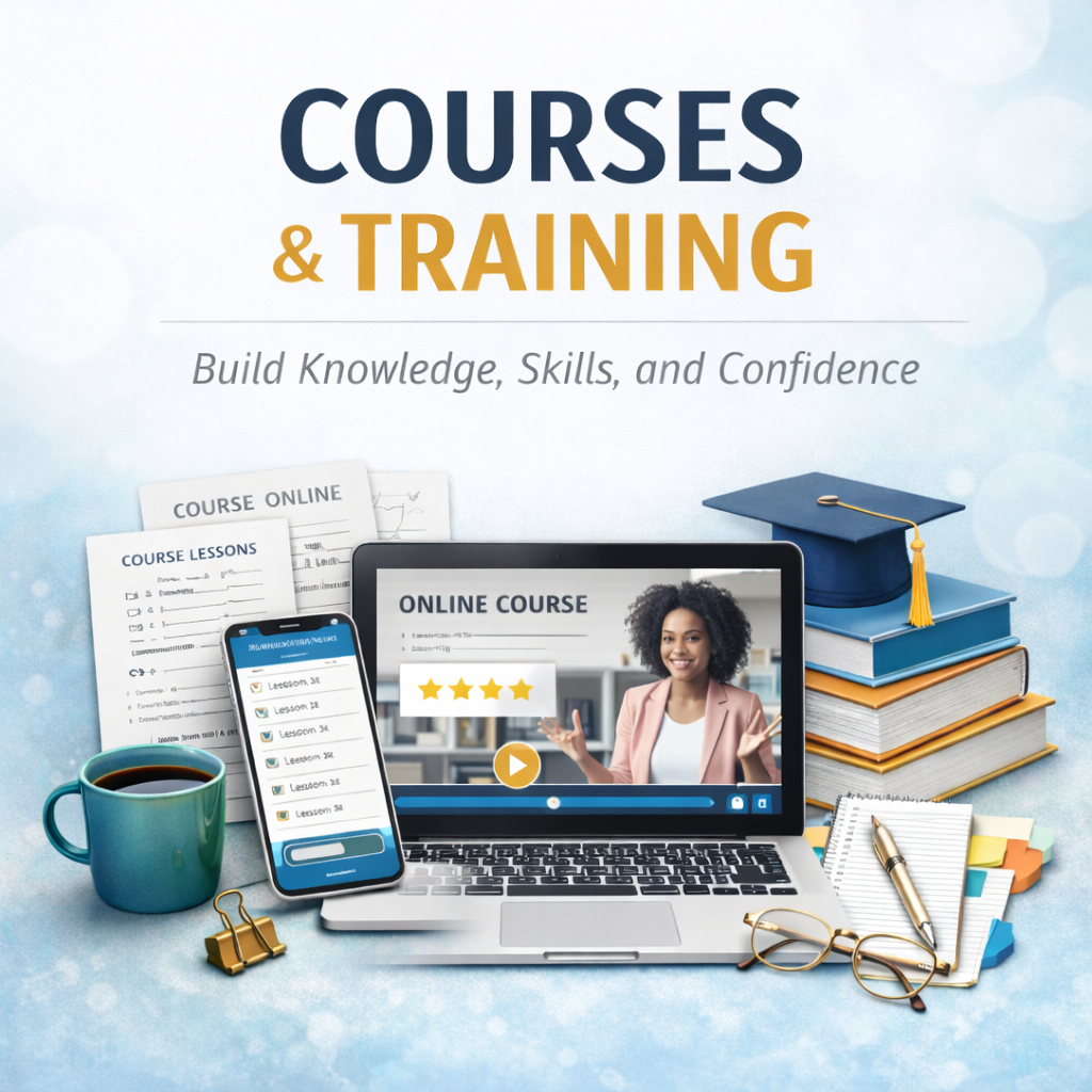 COURSES AND TRAINING