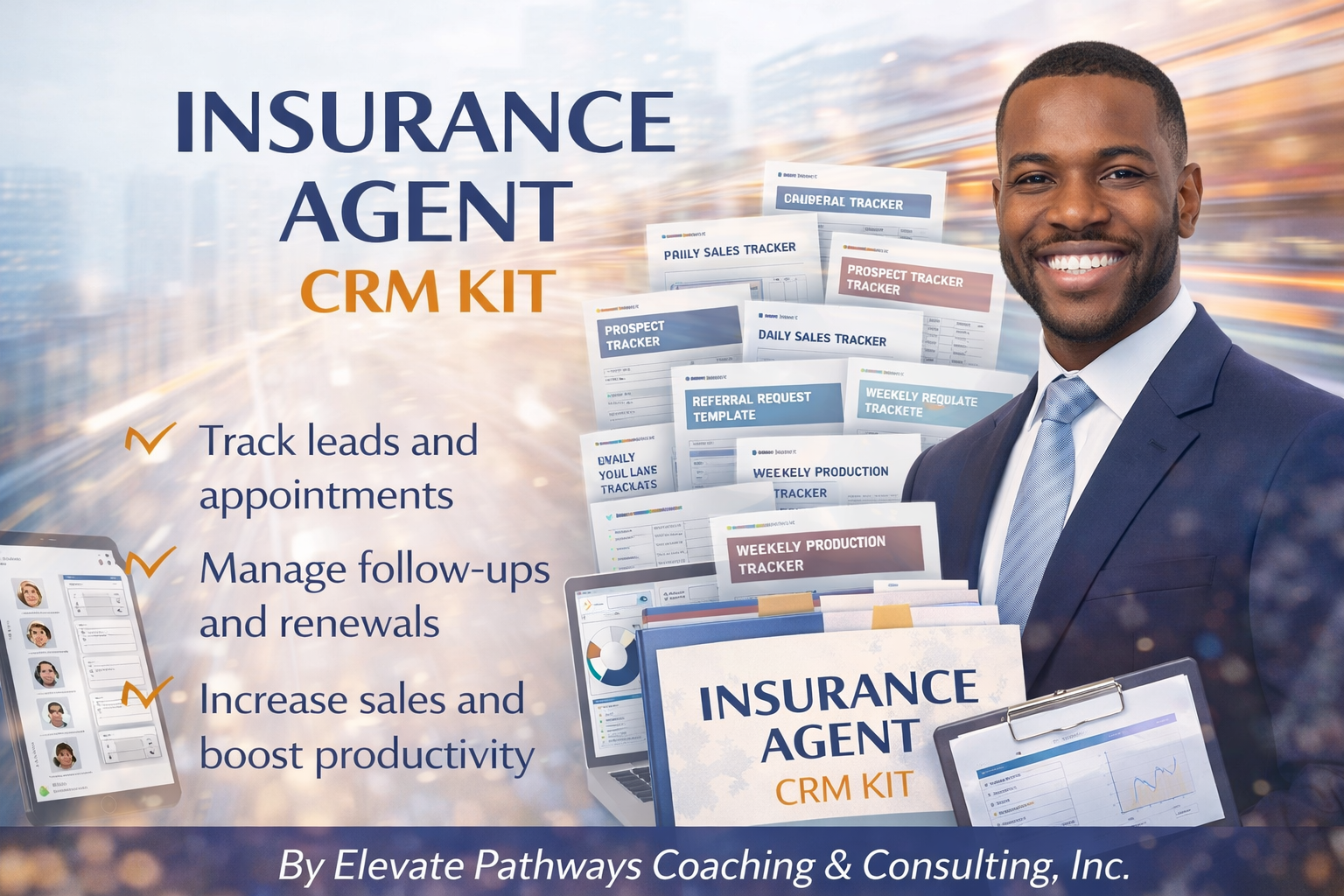 Insurance Agent Starter CRM Kit (Templates + Systems)