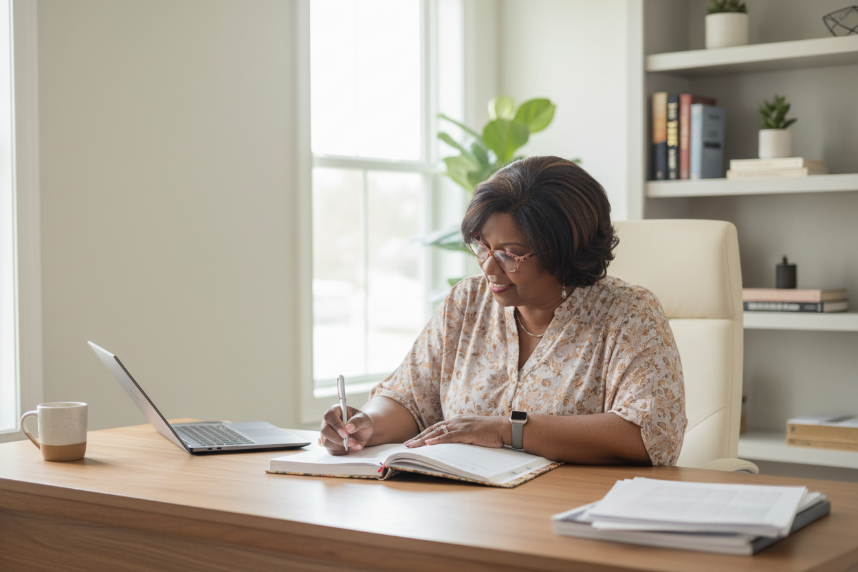 Rose at the Desk - Guidance for Growth